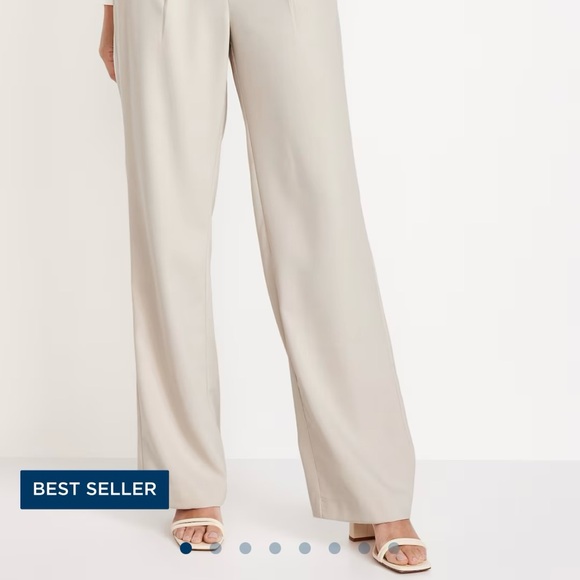 Old Navy NWT M Extra High-Waisted Taylor Wide-Leg Trouser Pants - Picture 5 of 8